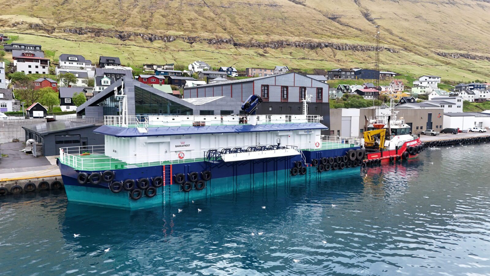 GroAqua has delivered a new 700-ton feed barge